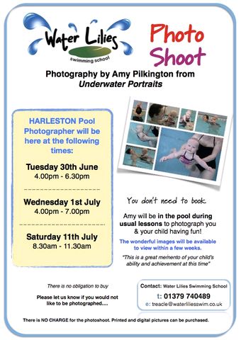 Harleston photoshoot poster 2015 Harleston photoshoot poster 2015