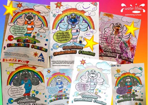 Rainbow colouring competition April 2020 Rainbow colouring competition April 2020